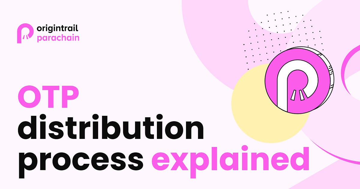 OTP distribution process explained by OriginTrail OriginTrail Medium