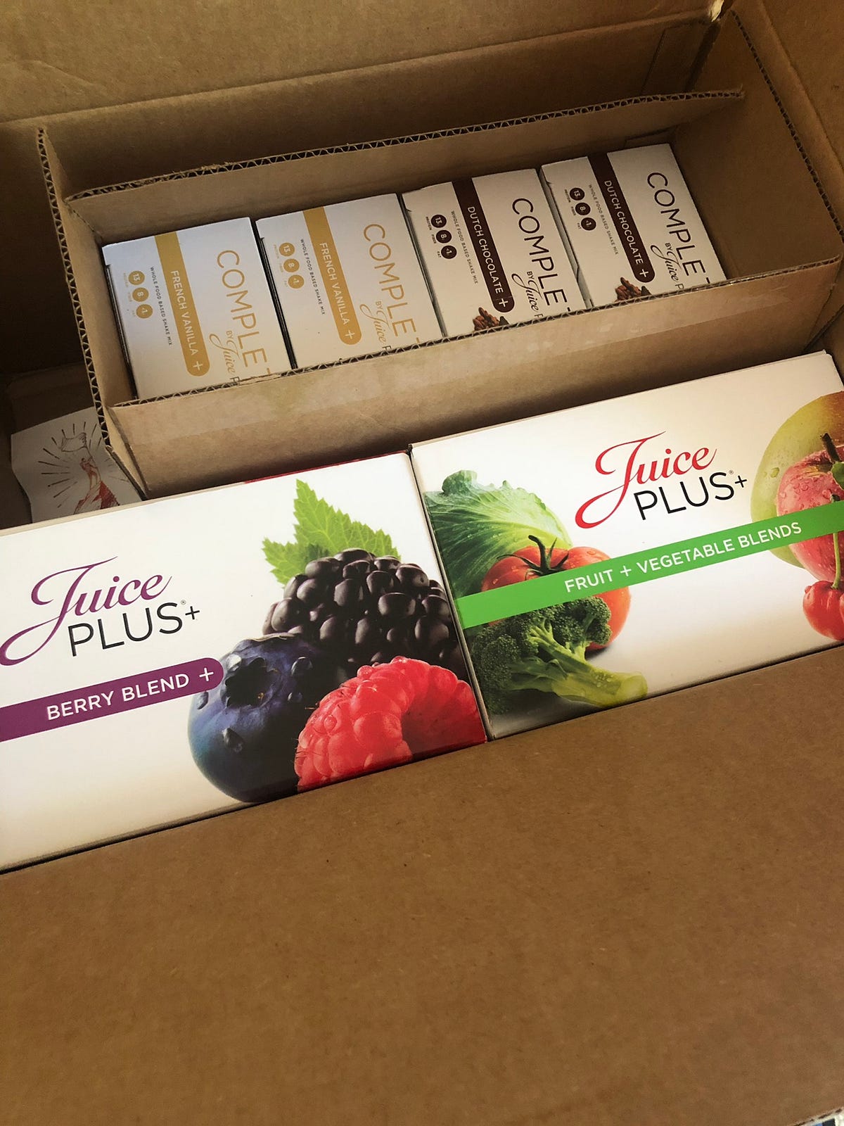 Special delivery!. Stocked up on what keeps me healthy. by Coach Evan