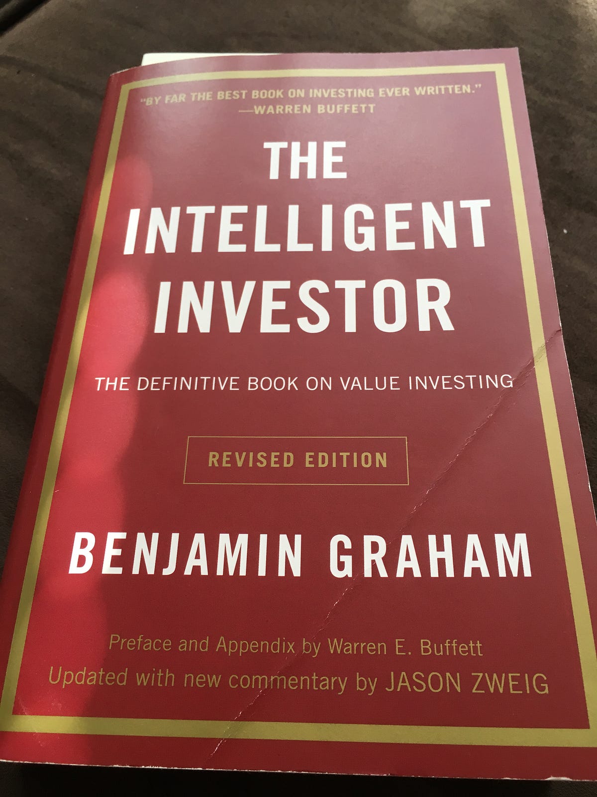 The Intelligent Investor series (Intro & Chapter 1) by David