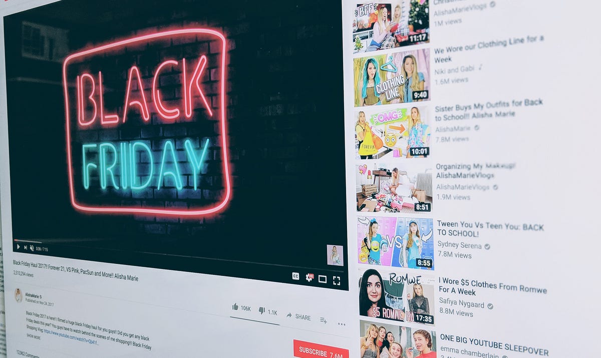 100 Days Until Black Friday. [This is a public copy of an email that