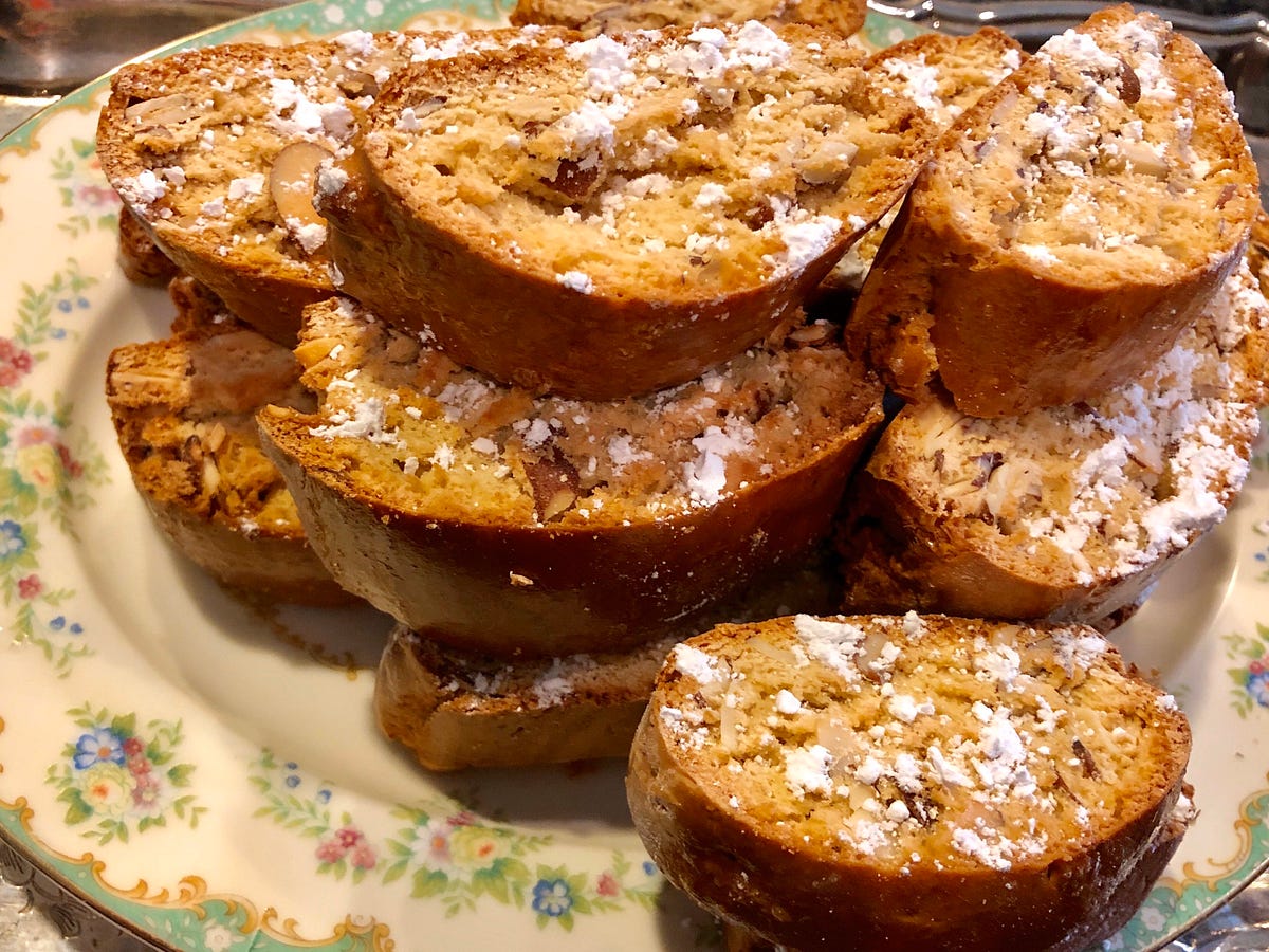 Almond Biscotti Cookies. Biscottis are one of my favorites. They… by