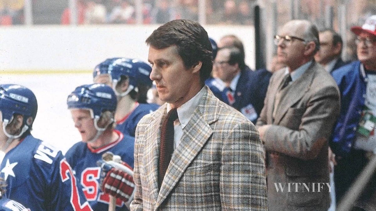 Herb Brooks Heroic Hockey Coach. Many people believe heroes must have