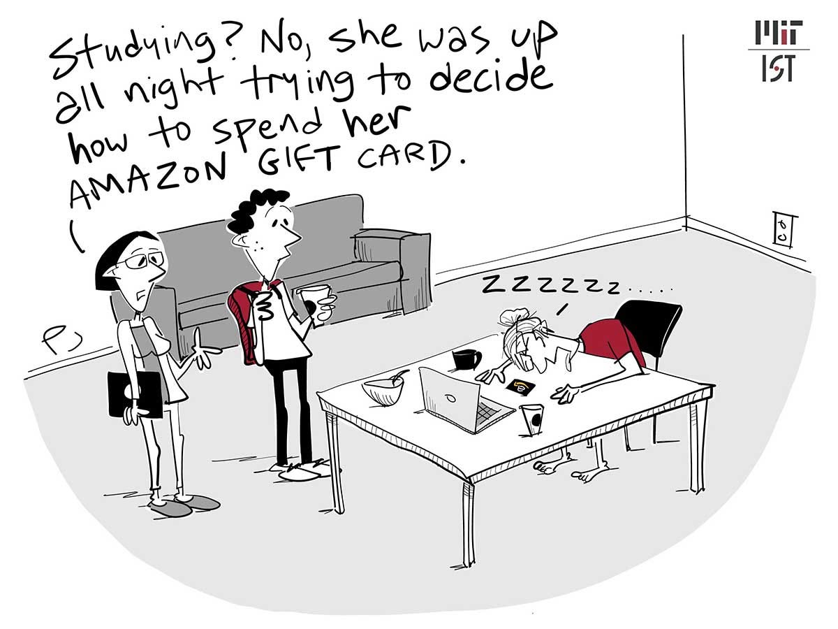 College is all about priorities [CARTOON] Chumworth Medium