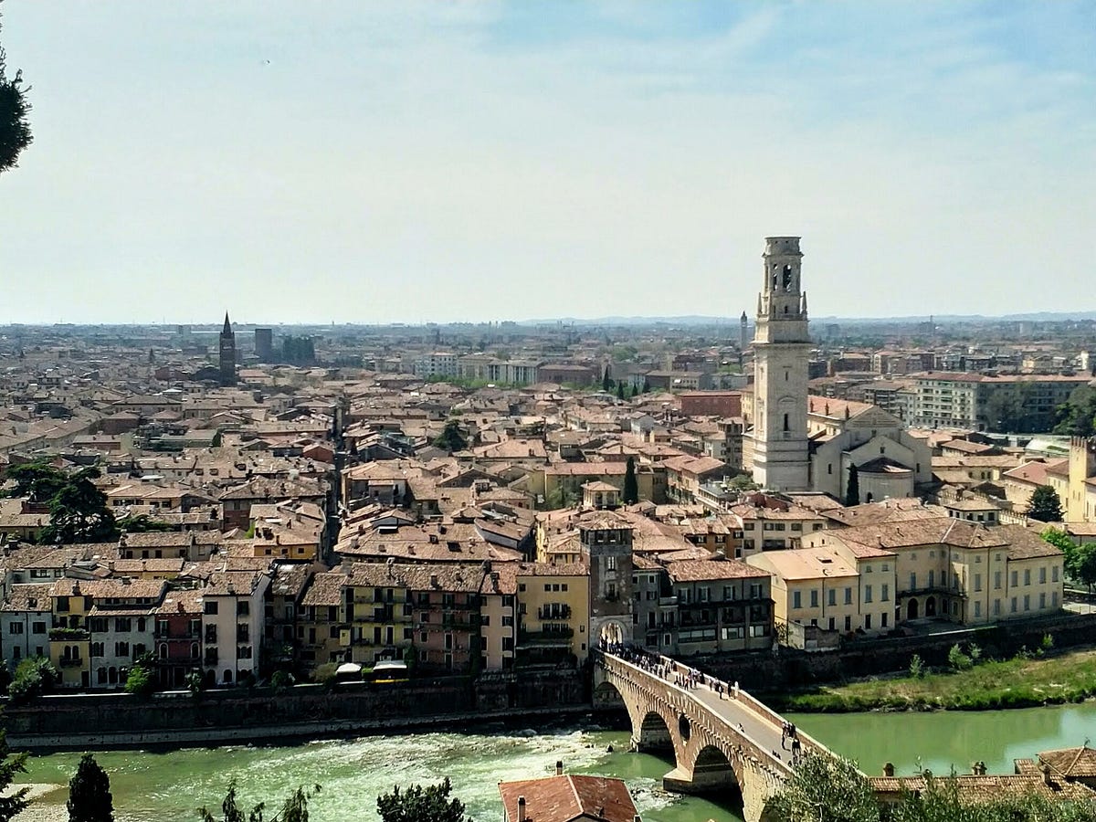 Bologna to Verona — Day trip 2. Ready for day 2 and I decided to visit