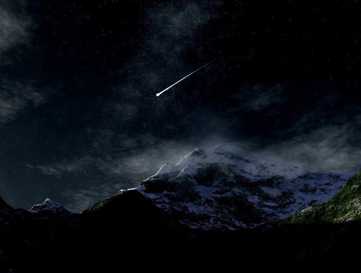 Estrela cadente. caindo… by Eduardo Papke Rocha