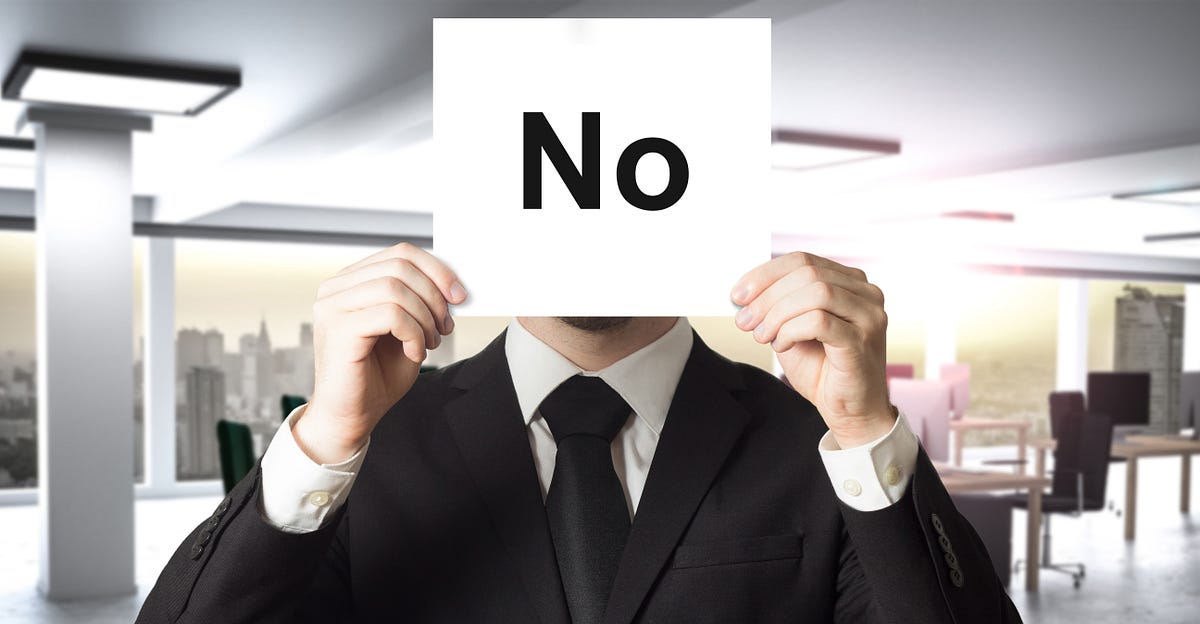 Recovering from a job rejection Typeqast Medium
