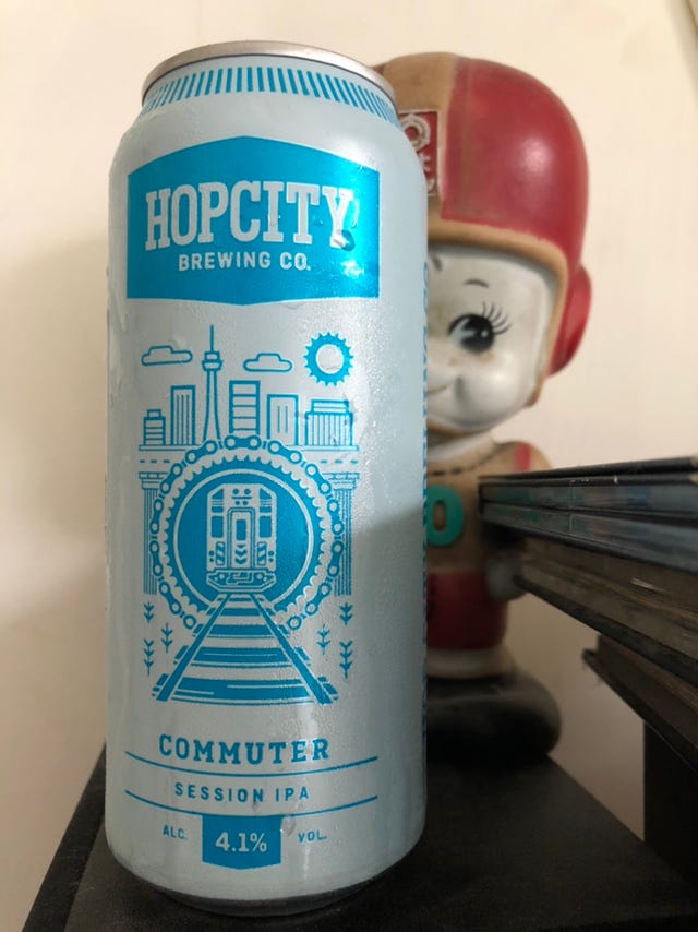 🚊🐿🍻加拿大啤酒花 通勤族IPA 與 松鼠 啤酒 決戰小七、萊爾富 Hop City Commuter Session IPA