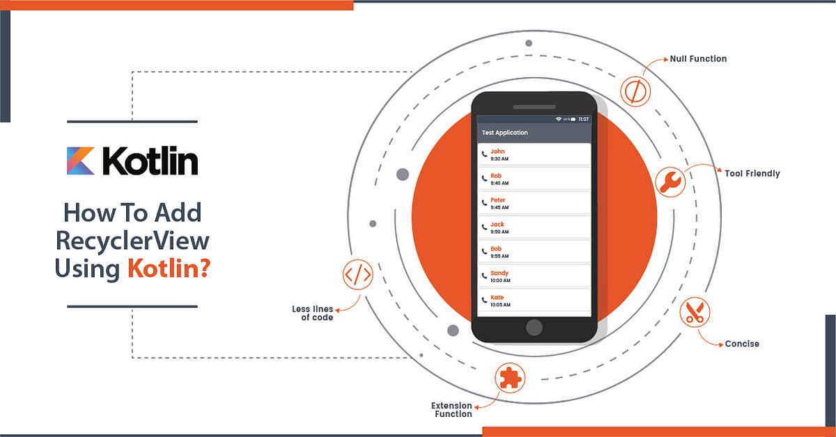 Recycler View Kotlin. Android used to use ListView or