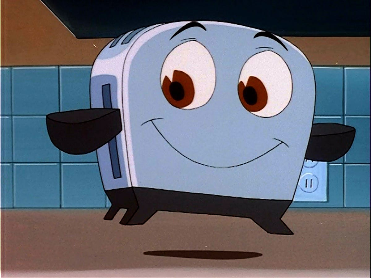 The Brave Little Toaster. Humans are naturally resistant to… by Ben