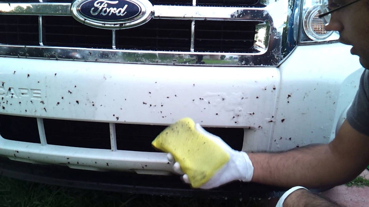 How to remove dried tar from car. Tar is that black sticky oilbased