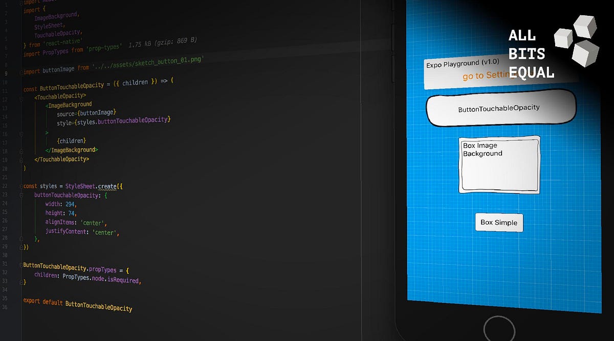 A flexible View Box with Custom Border Images in React