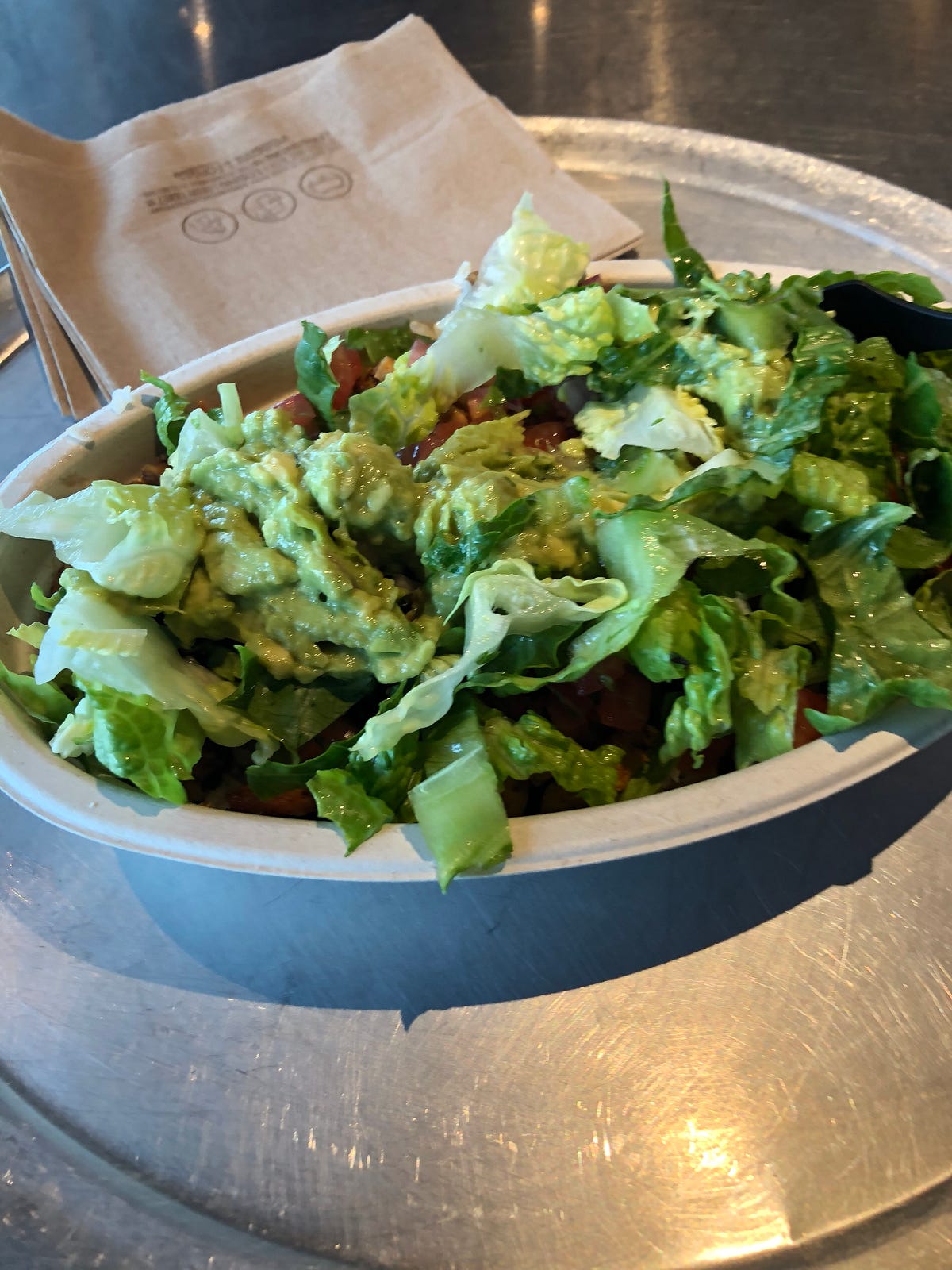 Chipotle bowl of goodness.. Macros protein 39 grams, carbs 51… by