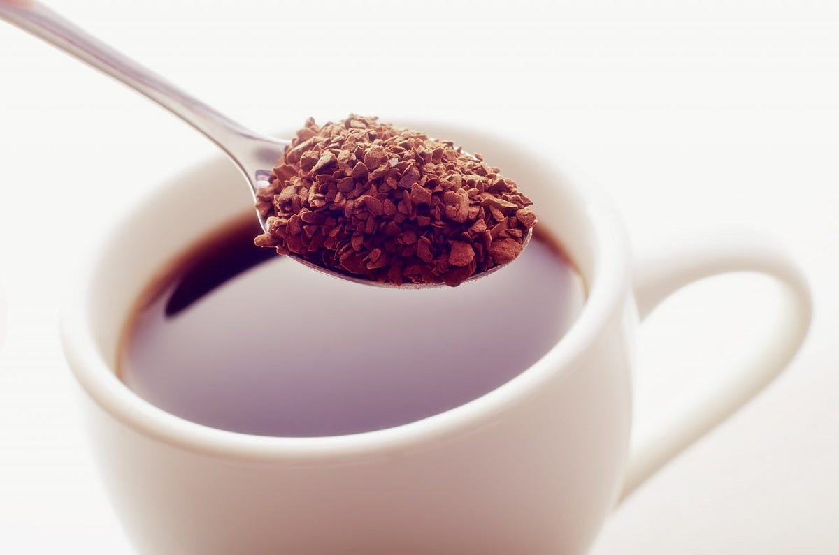 The Futile Facade of ‘Instant’. Instant Coffee was invented in 1912