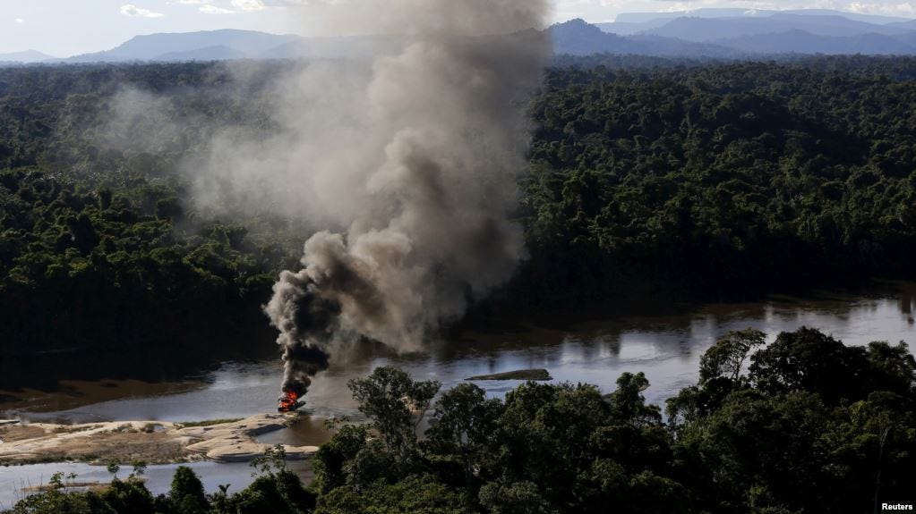 Mercury Air Exposure + the Amazon in Brazil Air