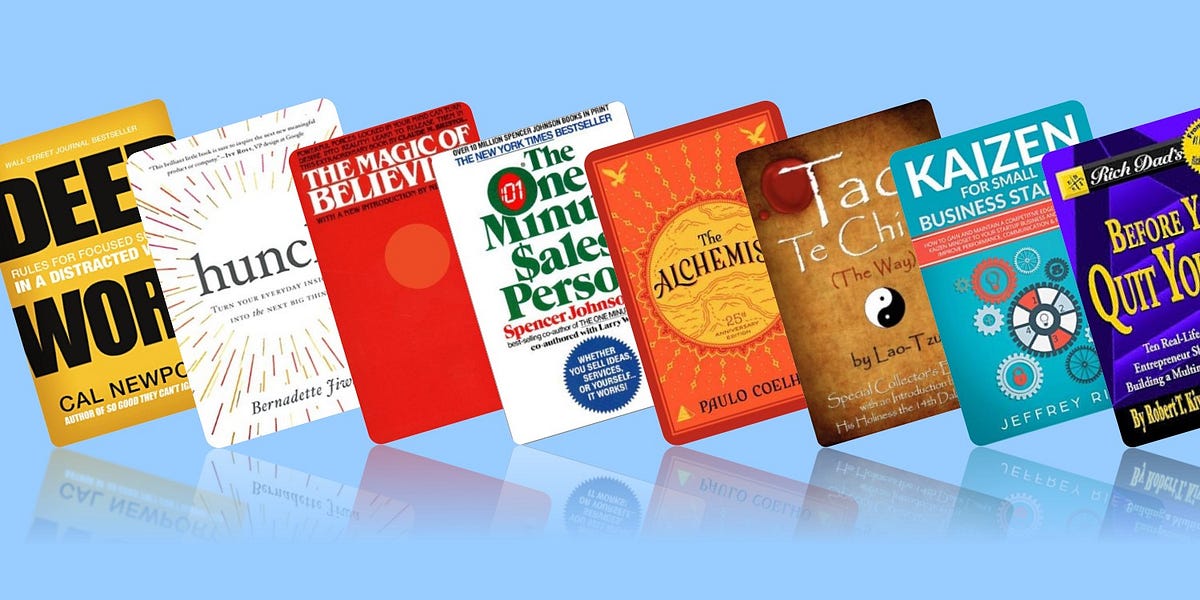 How to read 8 books in 1 sentence each? My crazy book summary. by Zoe Chew Medium