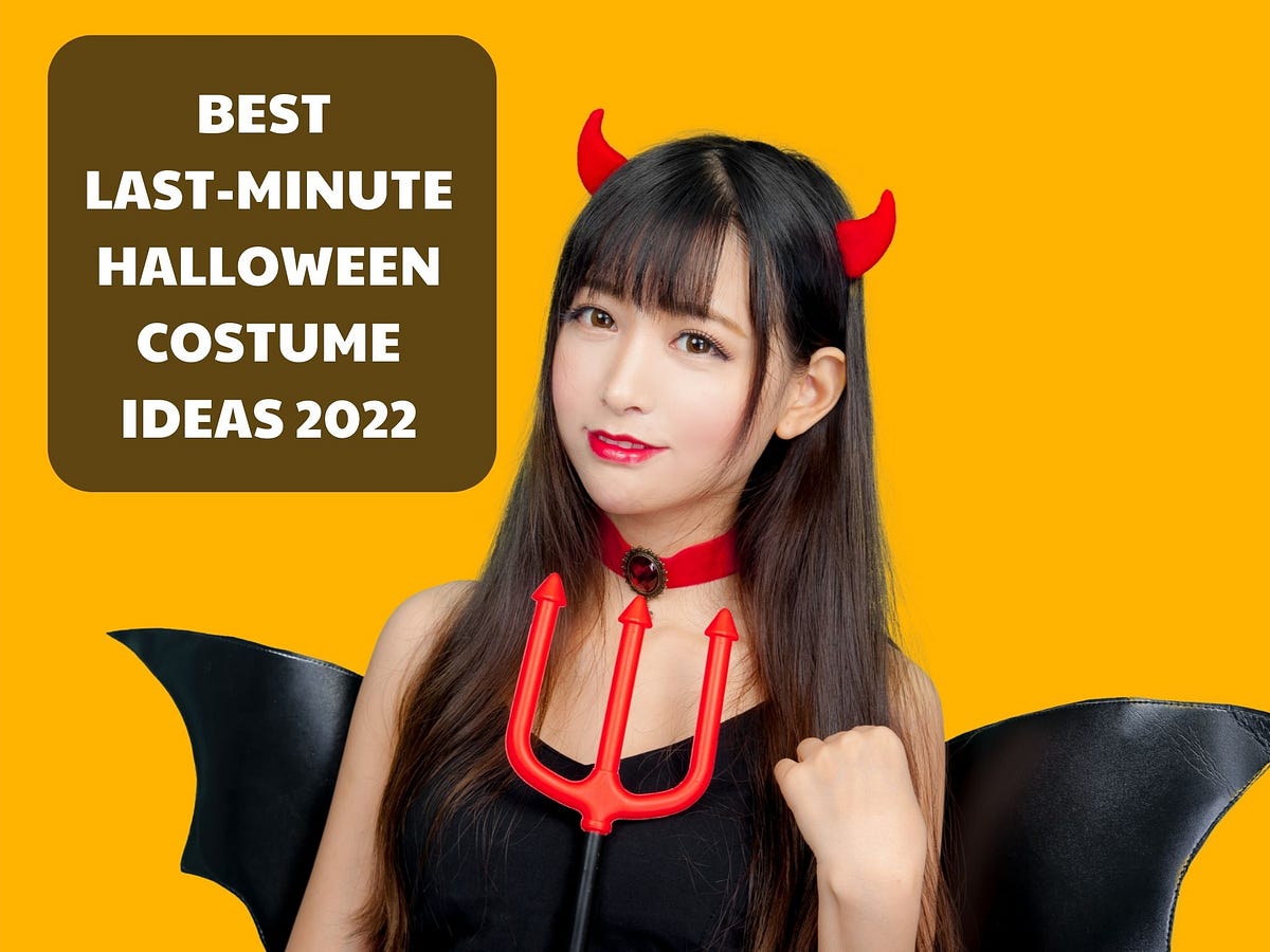 Best LastMinute Halloween Costume Ideas for 2022 by Sylvie Soul