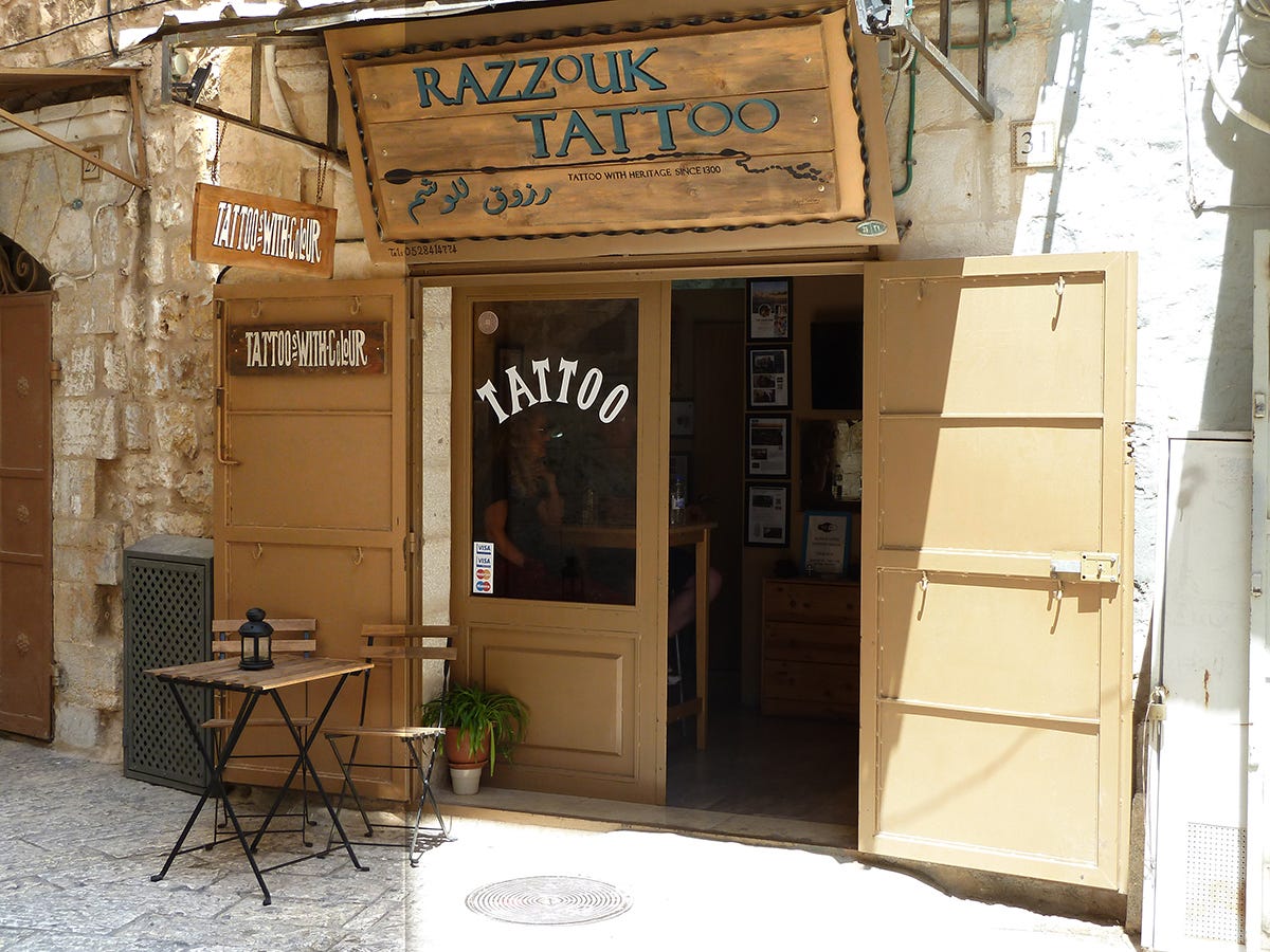 This Tattoo Shop in Jerusalem is One of the Oldest in the World by