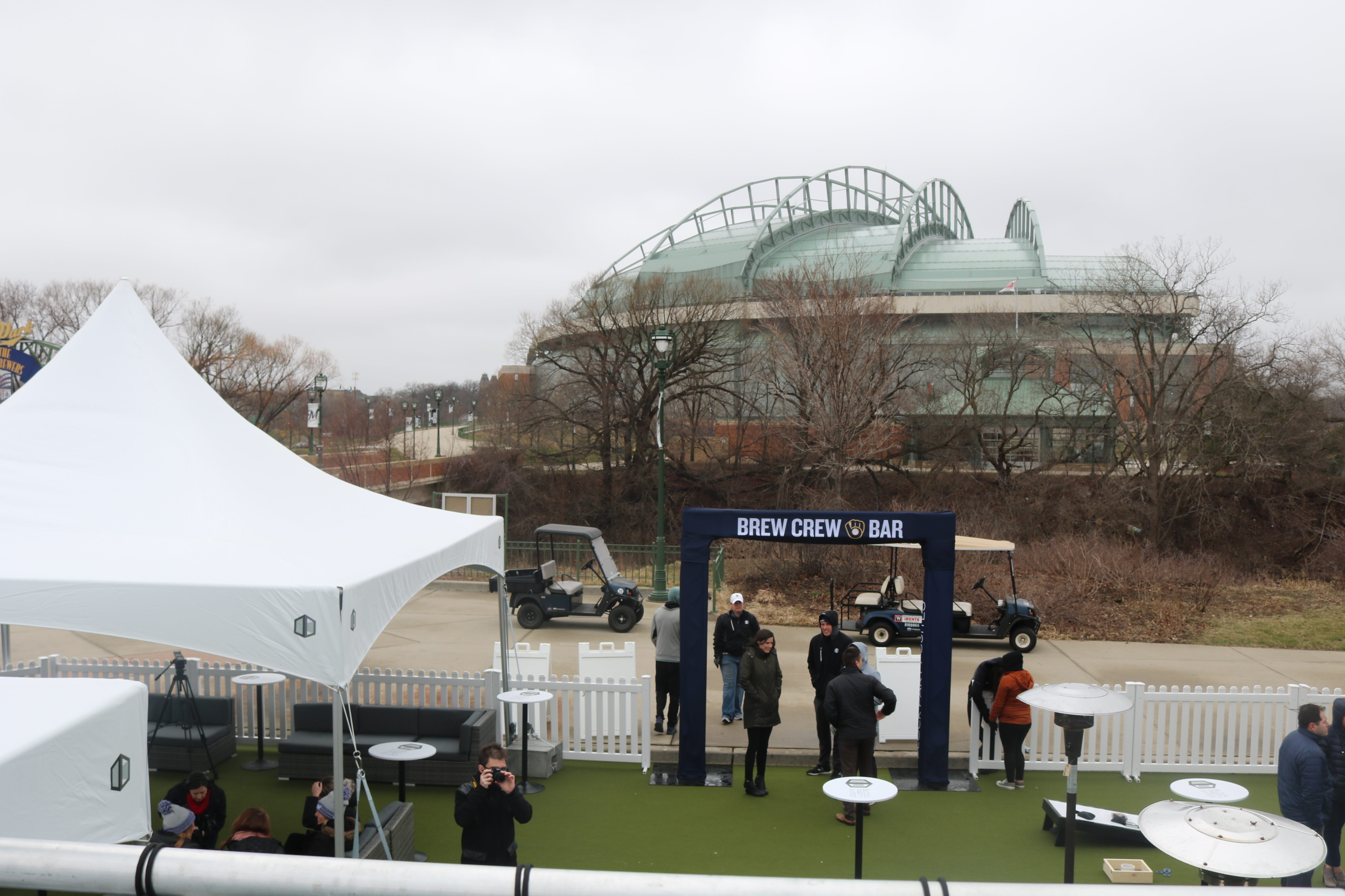 Brewers Unveil “Brew Crew Bar”. Tailgating is a pregame ritual for