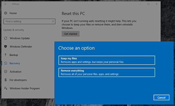 HP PCs Software recovery options (Windows 11 and Windows 10)