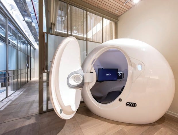 Smart Sleep Pods The Cure to Sleep Deprivation at Work