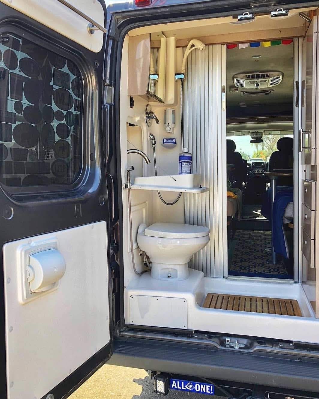 How to Use the Bathroom and Take a Shower When You Live in a Van Sam