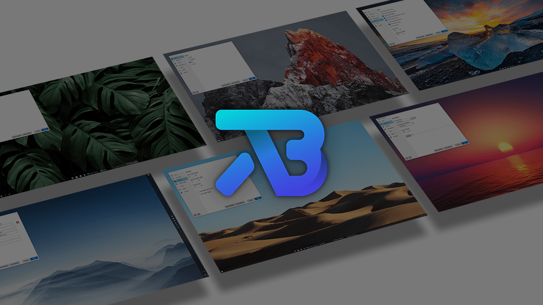 TaskbarX — the most stylish Windows 10 taskbar tool by