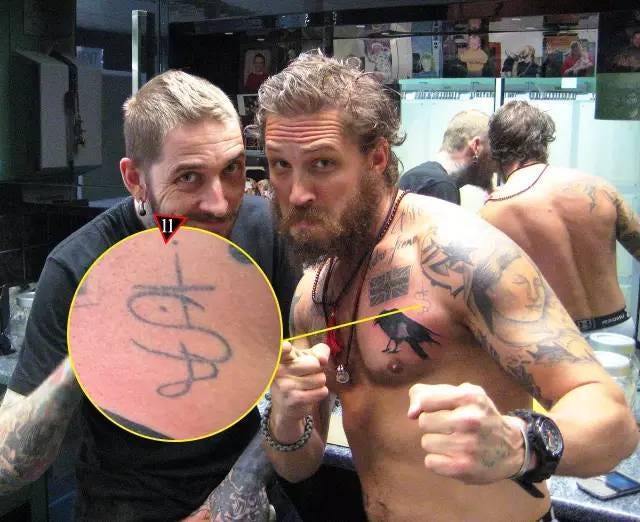 Tattoo Spree — Tom Hardy — Tattoo Kits, Tattoo Machines, Tattoo Supplies丨Wormhole Tattoo Supply | By Wormhole Tattoo | Medium 522_x_640_jpg