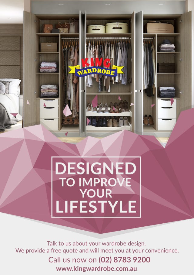 Walk in wardrobe, Blacktown and Parramatta by King Wardrobe Custom