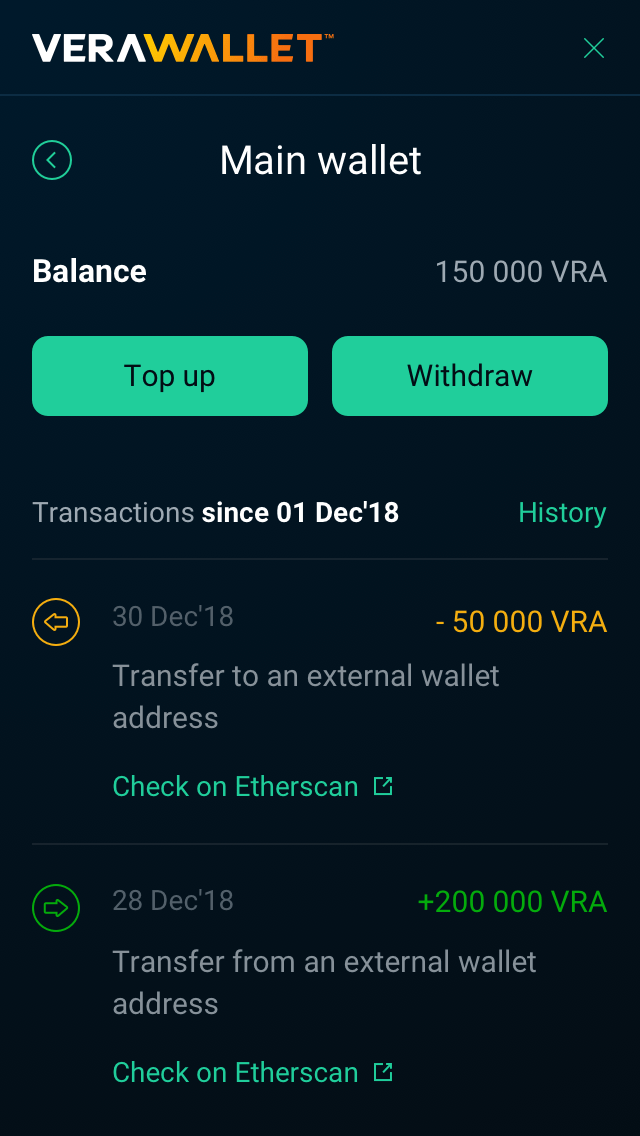 How to use VeraWallet & VRA Staking by Verasity Verasity Medium