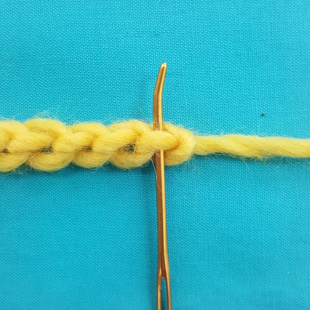 How to Crochet into the Back Ridge Loop of Your Foundation Chain by