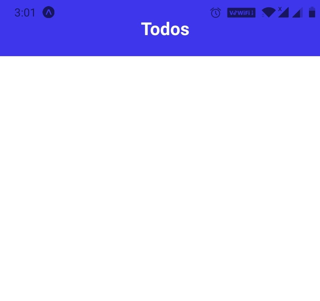 Todo App Using React Native. Before we get any further, if