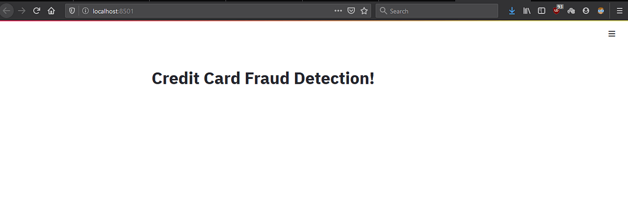 Credit Card Fraud Detection Web App using Streamlit by Jatin Kataria
