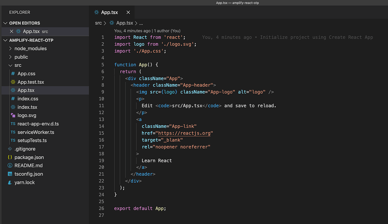 OTP Authentication with ReactJS & AWS Amplify Bits and Pieces