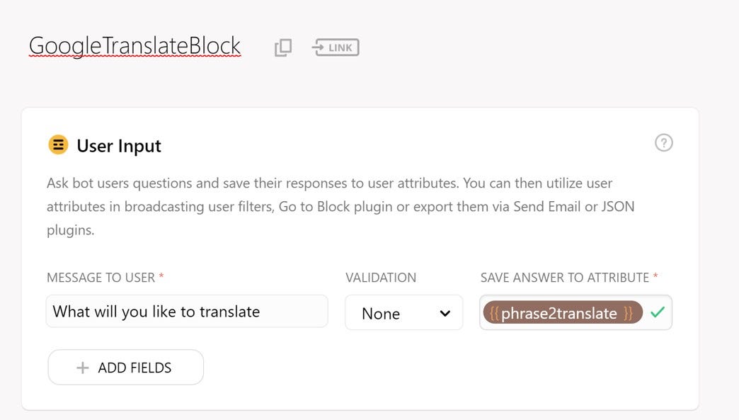 Creating a Messenger Chatbot with Google Translate using