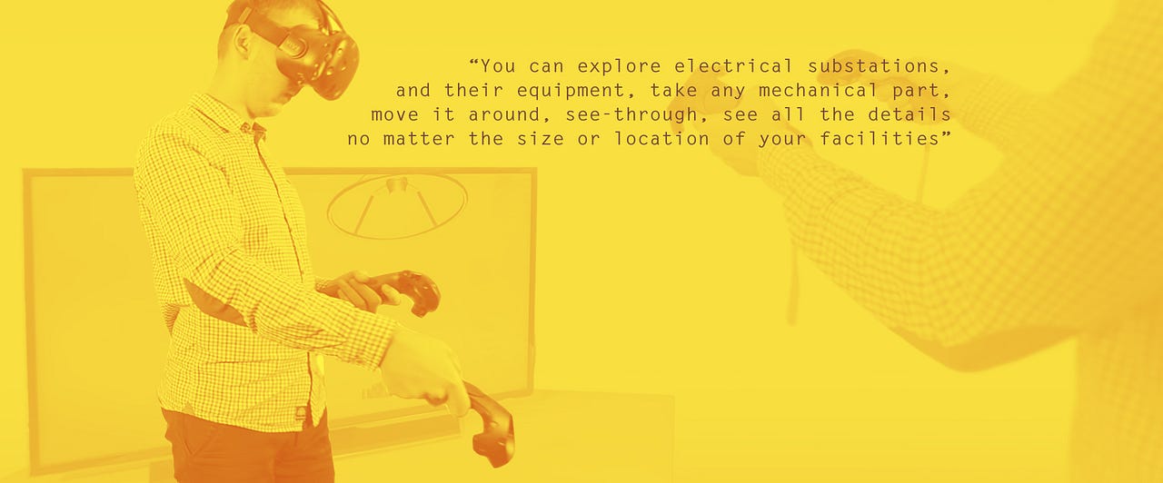 Virtual reality can a powerfull tool in maintanance of