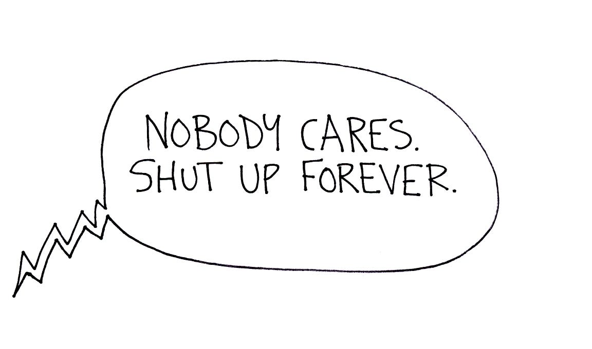 On hearing voices.. There’s this voice in my head. It’s a… by Jessica