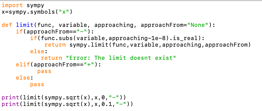 Fixing SymPy’s Limit Calculator Flaw by MohammadAli Bandzar The