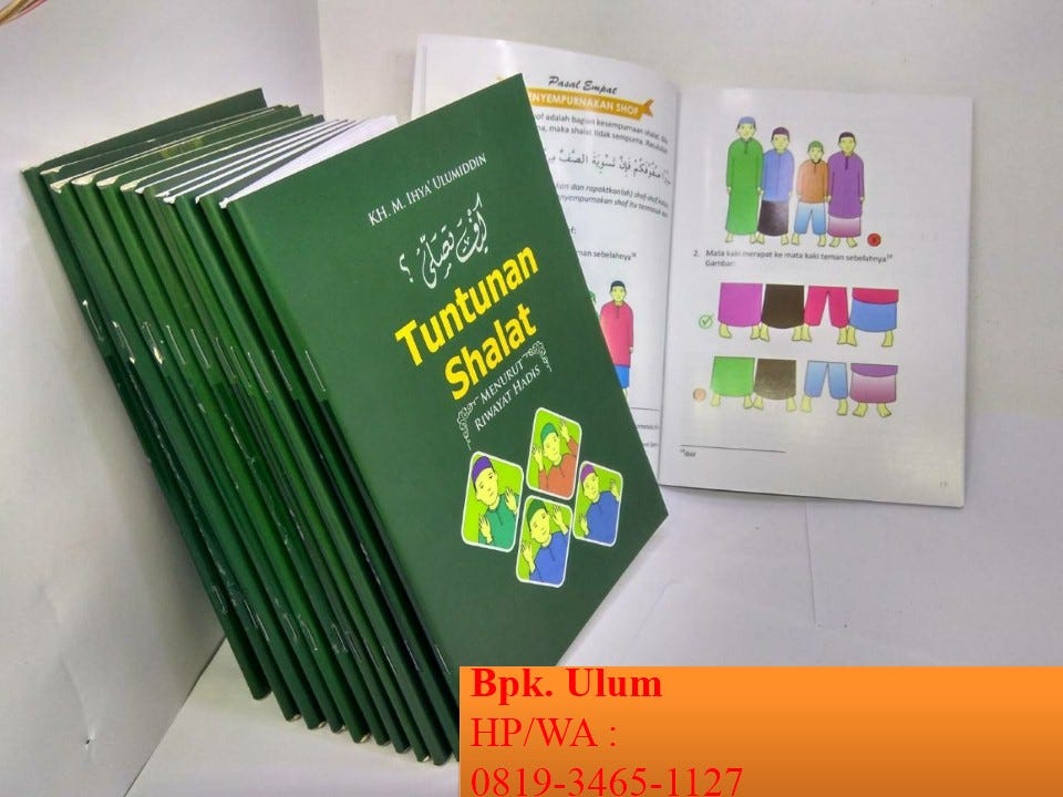 TERBATAS !!!, WA/Telp 081934651127, Jual buku tuntunan