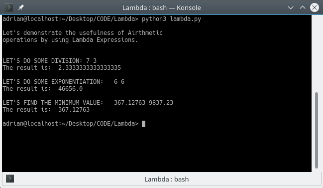 Lambda Expressions in Java, Python, C, C++ by Adrian D. Finlay Medium