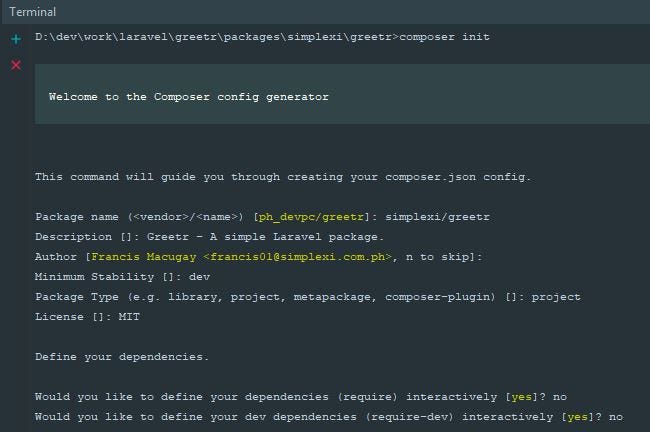 How To Create Composer.json File Create Info
