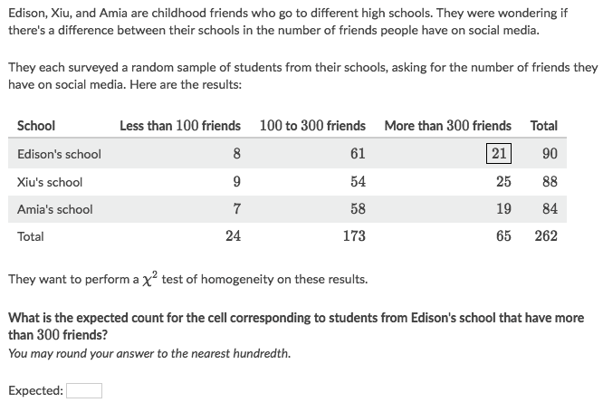 Chisquared Homogeneity Test. For the Chisquare homogeneity test… by