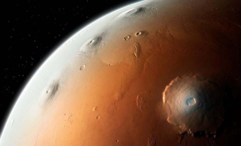 Why Does Mars Appear To Have Smoke Plumes In Its Atmosphere? by Ethan