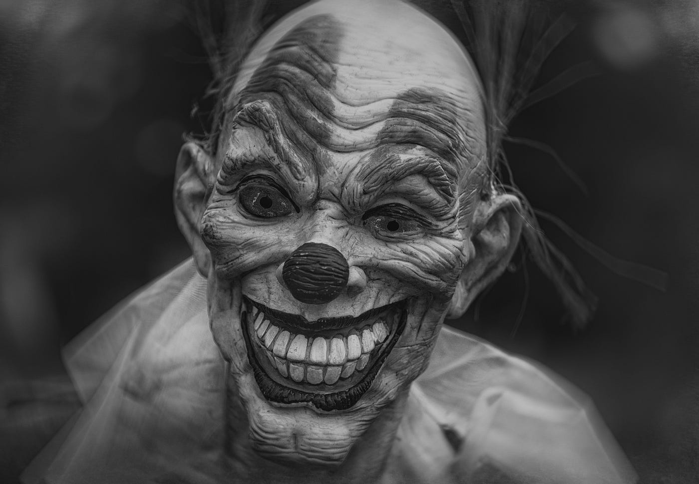 The Freaky Twofaced Monster Guy. His Face Gave Me Chills. by Jo Ann