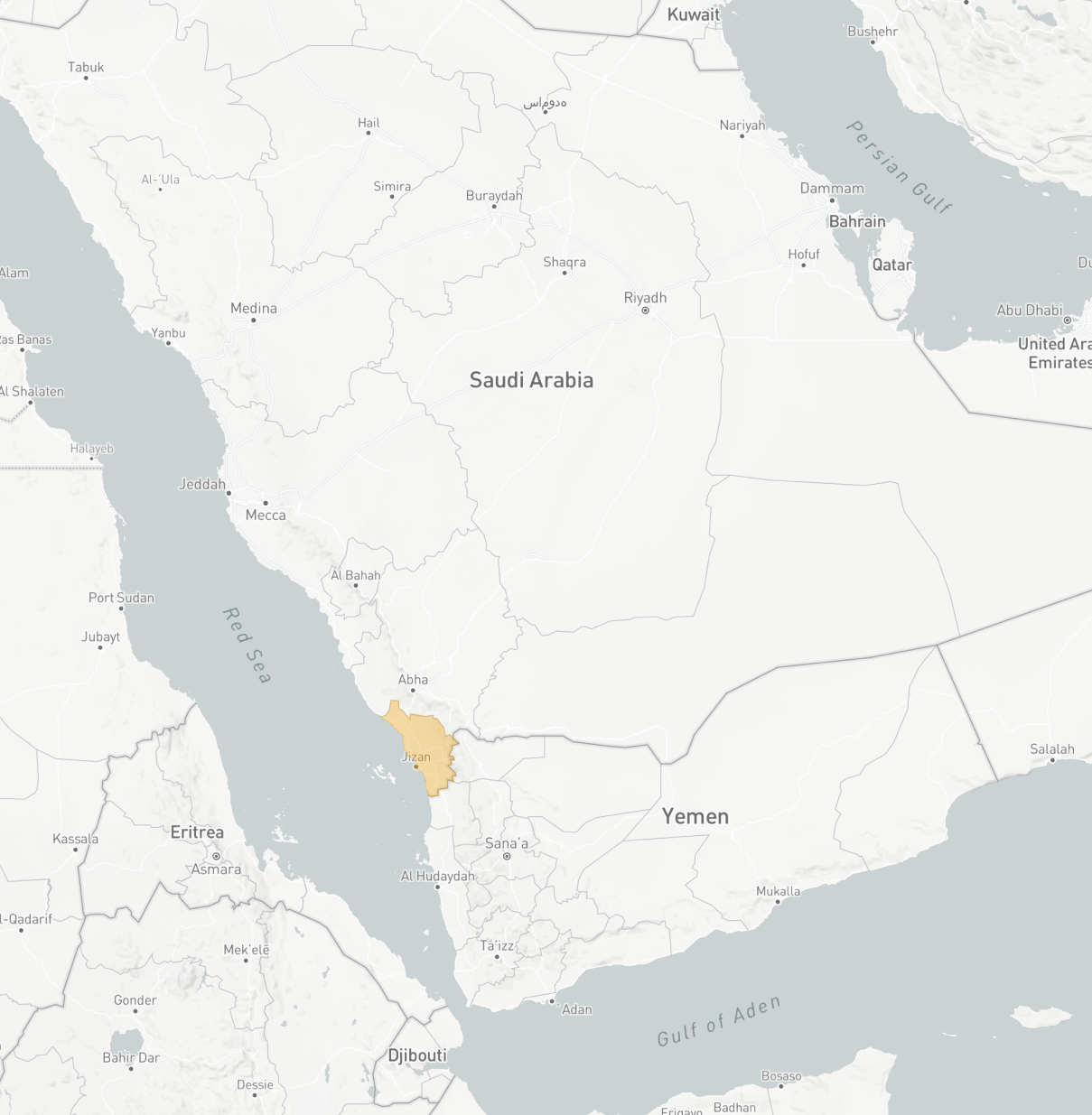 Jazan Saudi Arabia Map Case Study: Tourism Application For The City Of Jazan, Saudi Arabia 2021 | By Nesrin Almehmadi | Bootcamp