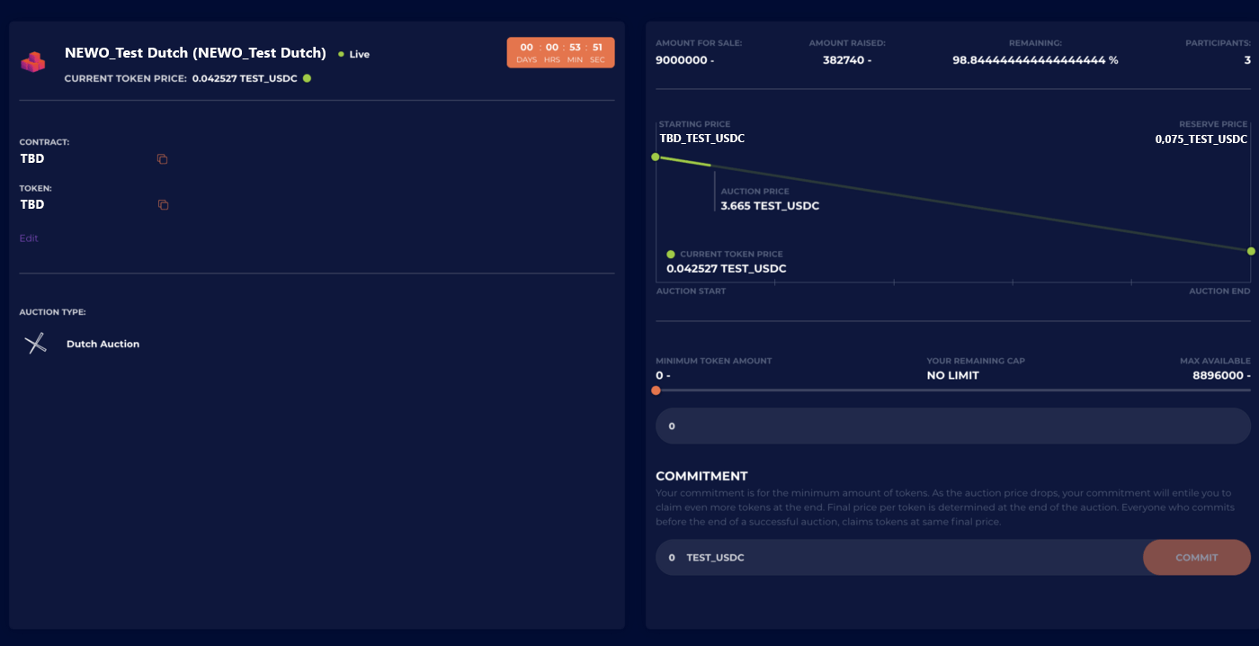 How to Participate in the NEWO Dutch Auction on MISO by Zee NewOrderDAO May, 2022 Medium