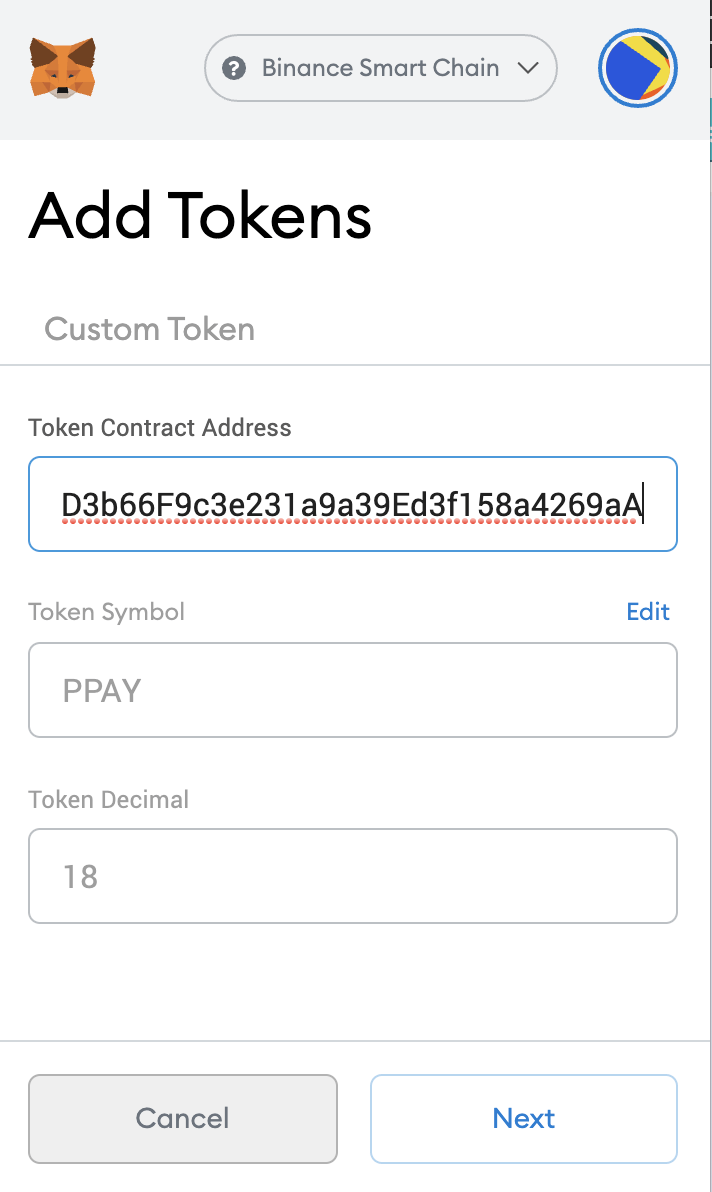 PPAY is live on Binance Smart Chain and trades on PancakeSwap. ETH BSC Bridge is powered by