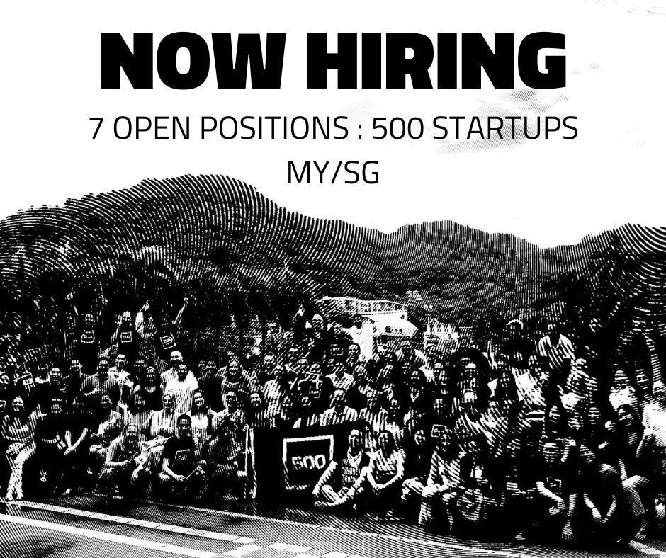 Durians Daily 100 500 Durians is hiring for seven positions to better