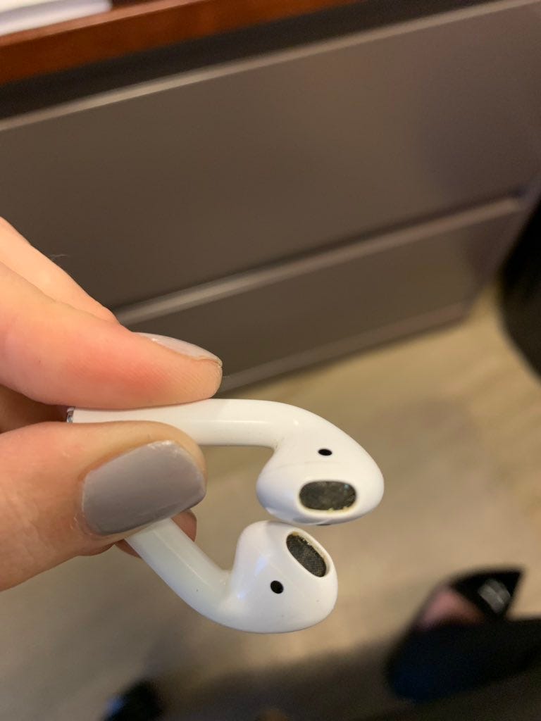 Your Dirty AirPods Are Grosser Than You Think by Angela Lashbrook