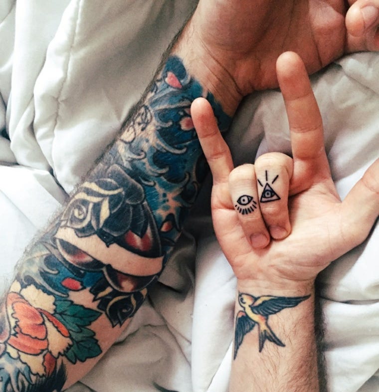 As Melhores Tatuagens Para Os Seus Dedos Que Você Pode Se Inspirar | By Tatuagens Hd | Medium 786_x_760_jpg