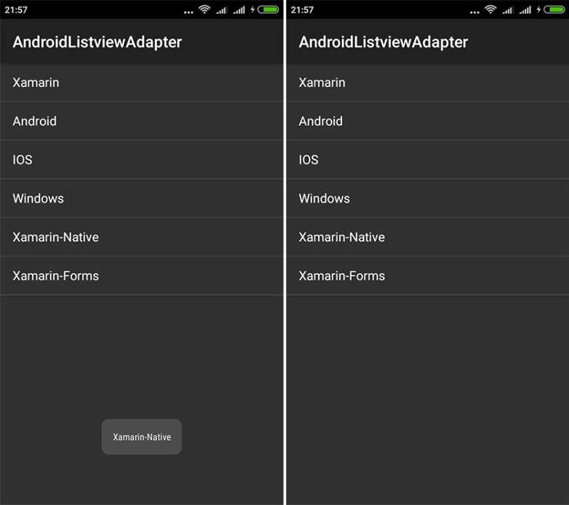 How to Create ListView in Xamarin Android by Ramya Medium